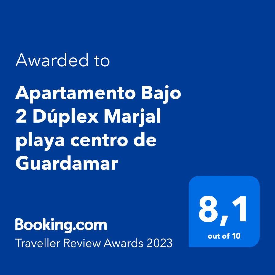 Apartamento Bajo 2 Duplex Marjal Playa Centro De Guardamar Guardamar del Segura Exteriör bild